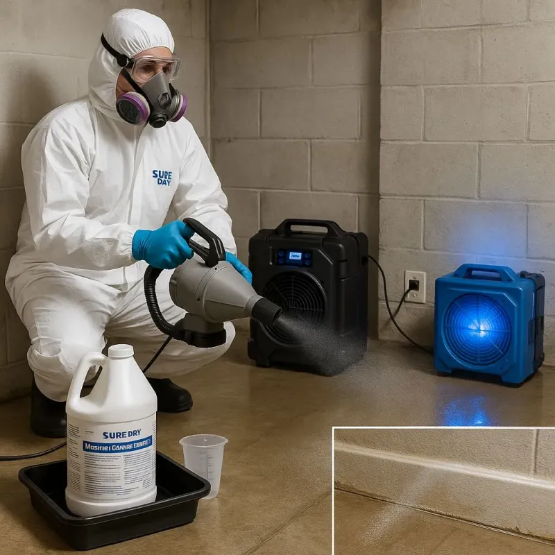 Sanitization and Odor Removal process in Coopersburg, PA